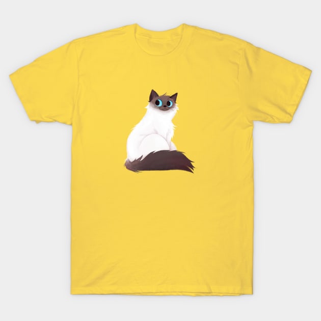 Sacred Cat of Burma T-Shirt by chetom